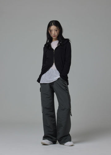 EASYEDLASE HOOD ZIP-UP